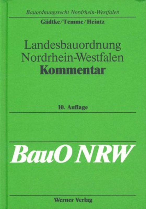 Landesbauordnung Nordrhein-Westfalen
