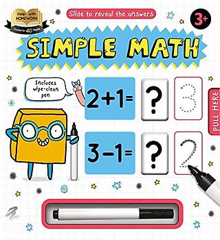 Help With Homework Simple Math: Wipe-clean Workbook