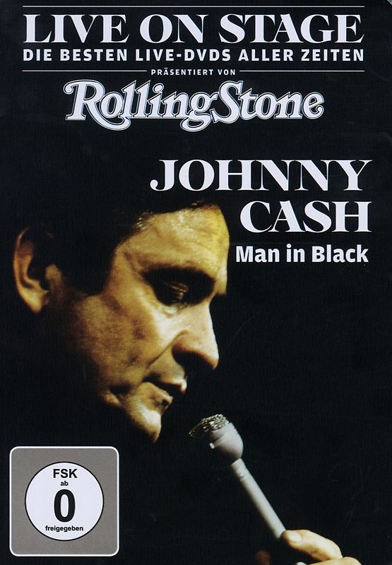 Live on Stage No. 2: Johnny Cash - Man in Black [Steelbook Edition]