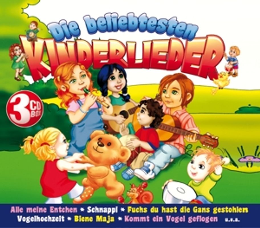 Various - Die beliebtesten Kinderlieder [3 CDs]