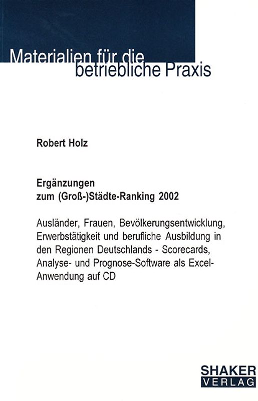 Ergänzungen zum (Groß-)Städte-Ranking 2002