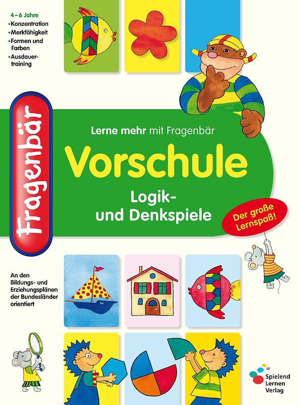 Fragenbär Vorschule. Logik- und Denkspiele