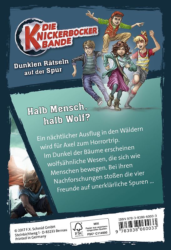 Die Knickerbocker-Bande, Band 4: Im Wald der Werwölfe