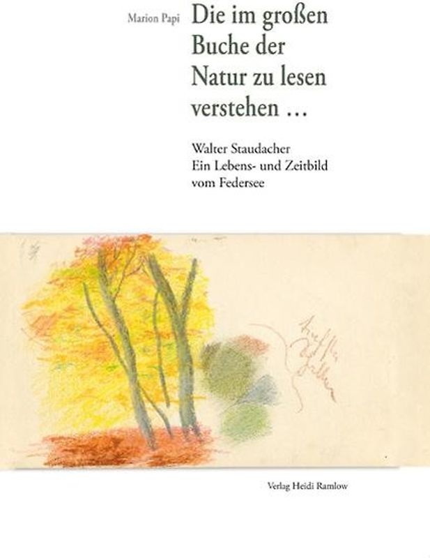Die im großen Buche der Natur zu lesen verstehen ...