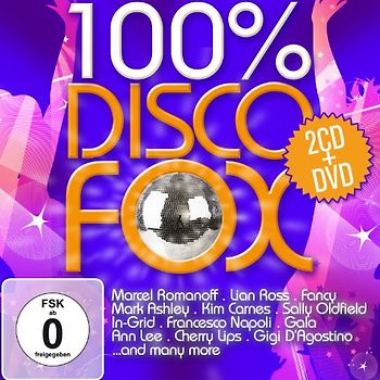 Various - 100% Disco Fox. 2CD+DVD