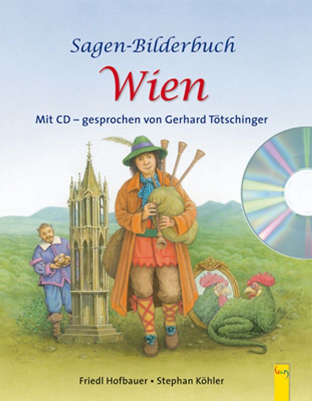 Sagen-Bilderbuch Wien mit CD