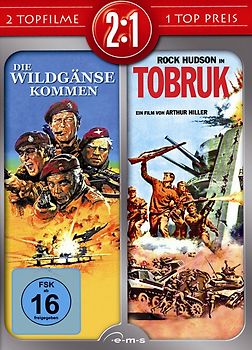 Die Wildgänse kommen / Tobruk - Double Feature DVD