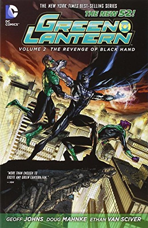 The New 52: Green Lantern: Vol. 2 - The Revenge of Black Hand - Geoff Johns [Softcover]