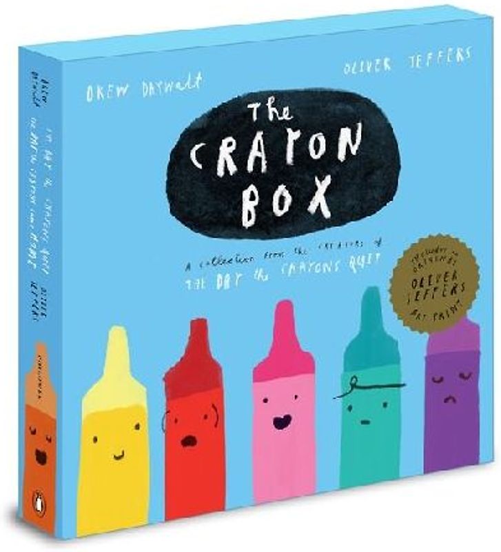 The Crayon Box: The Day the Crayons Quit Slipcased Edition