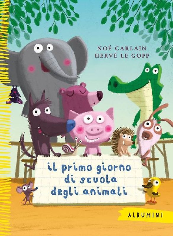 Il primo giorno di scuola degli animali