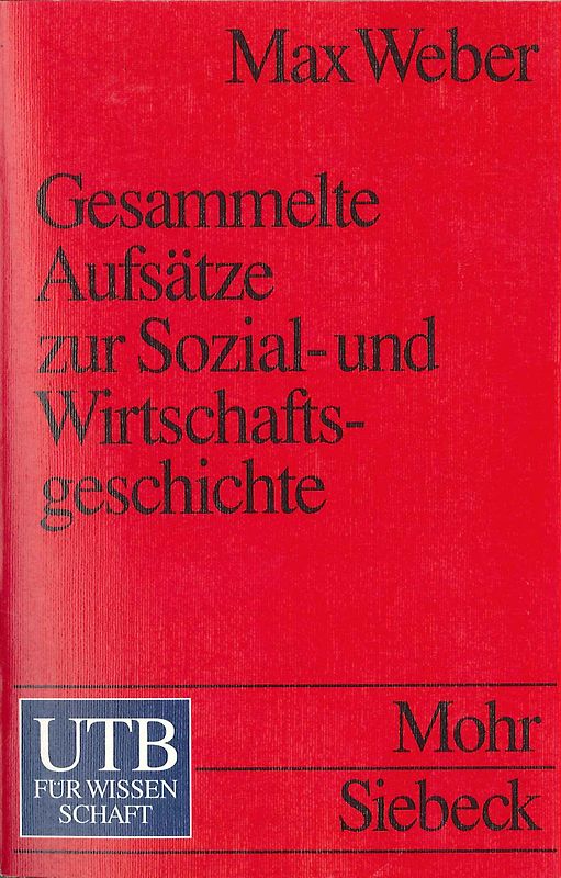 Gesammelte Aufsätze zur Sozial- und Wirtschaftsgeschichte