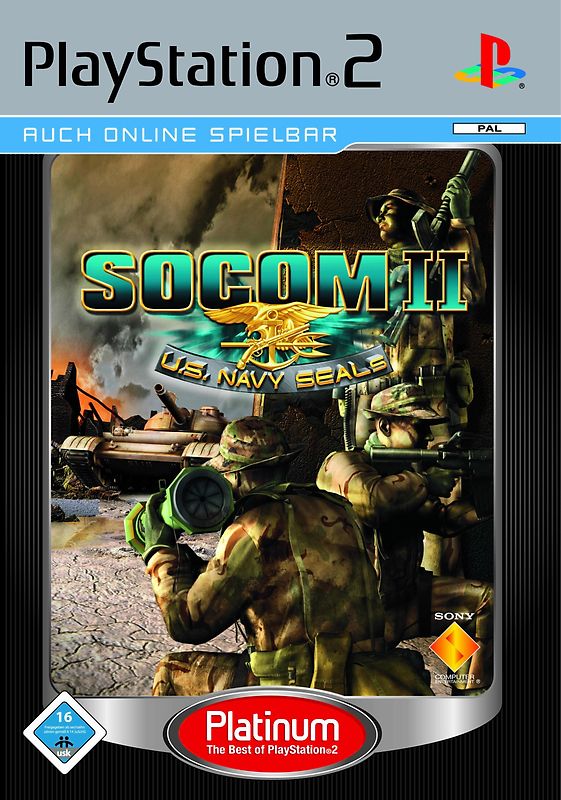 SOCOM 2 U.S.Navy Seals [Platinum] PlayStation 2