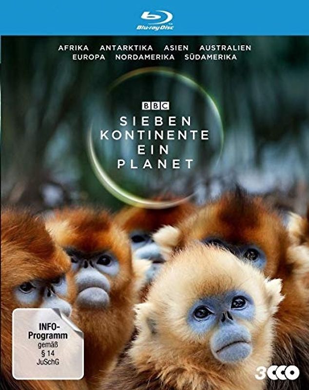 Sieben Kontinente - Ein Planet [3 Discs] Blu-ray Disc
