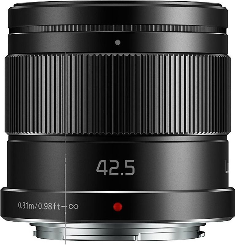 Panasonic Lumix G 42,5 mm F1.7 ASPH. POWER O.I.S. 37 mm Objectif (adapté à Micro Four Thirds) noir