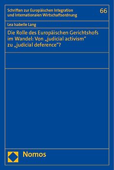 Die Rolle des Europäischen Gerichtshofs im Wandel