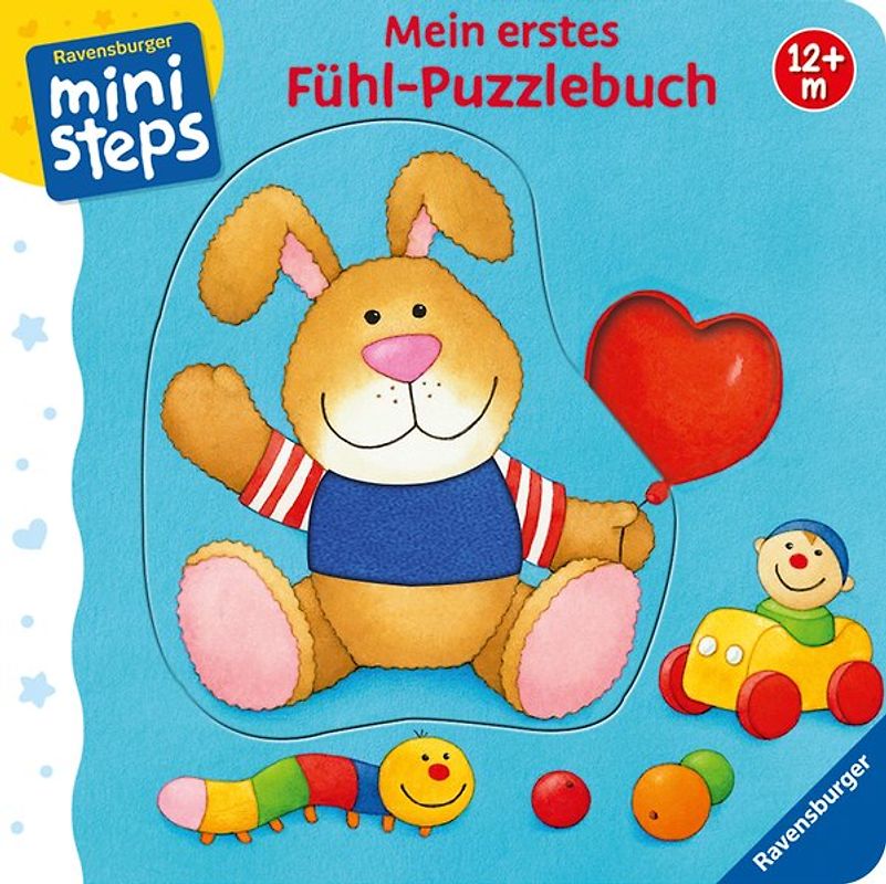 ministeps: Mein erstes Fühl-Puzzlebuch