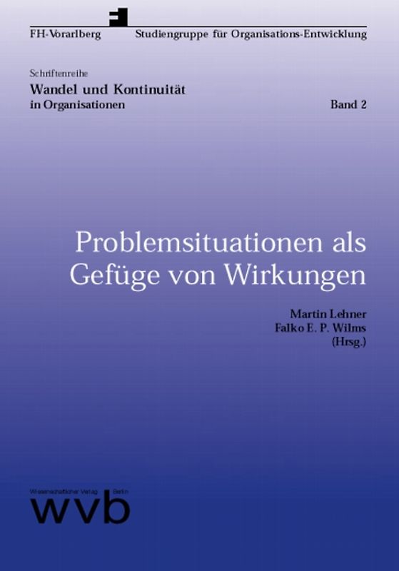Problemsituationen als Gefüge von Wirkungen