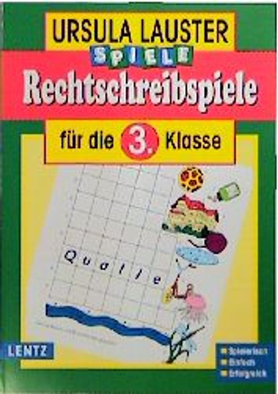 Rechtschreibspiele für die 3. Klasse