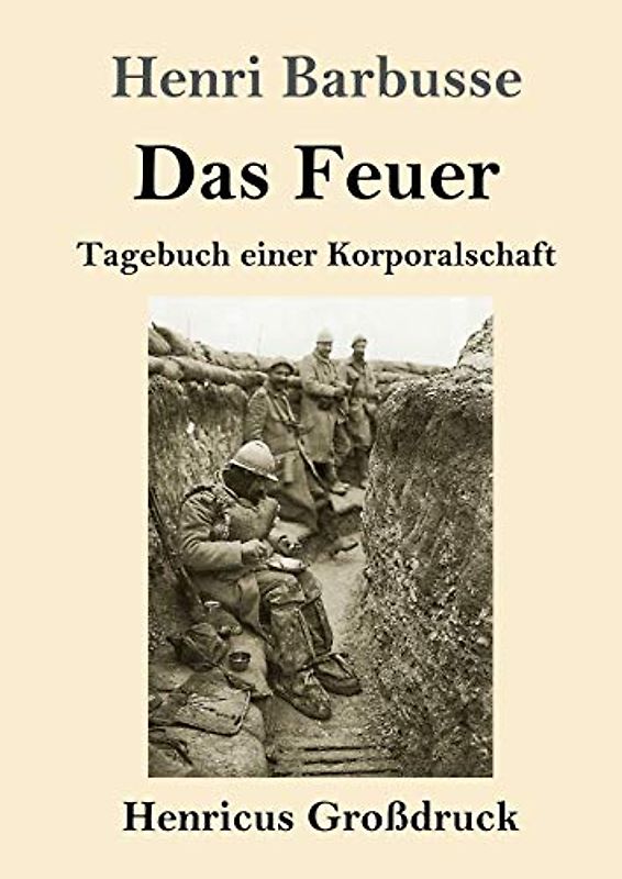 Das Feuer (Großdruck): Tagebuch einer Korporalschaft