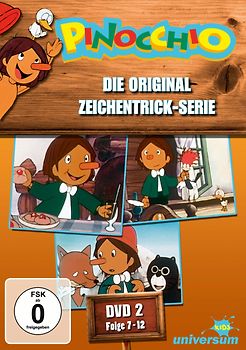 Pinocchio - DVD 02 (Folgen 7-12) - Carlo Collodi DVD