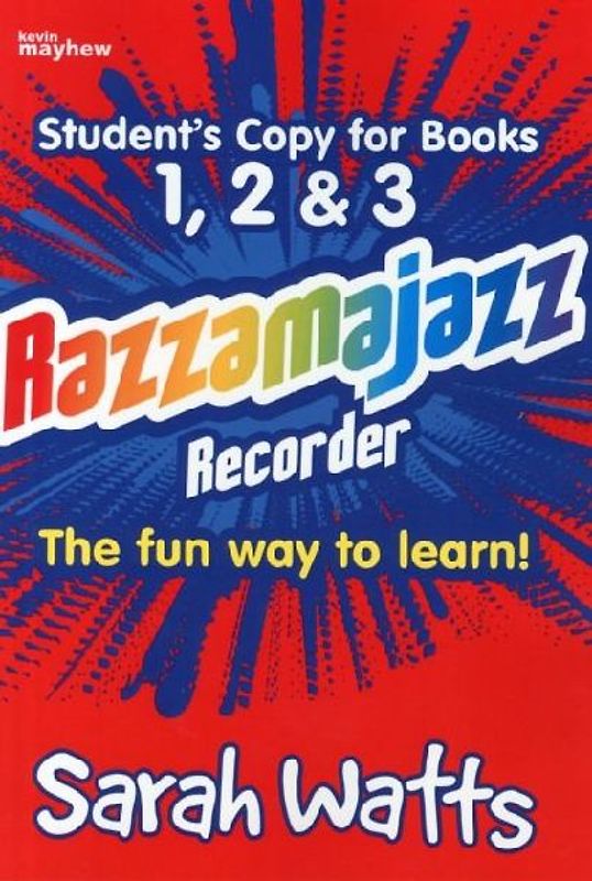 Razzamajazz Recorder - Student Books 1, 2 & 3