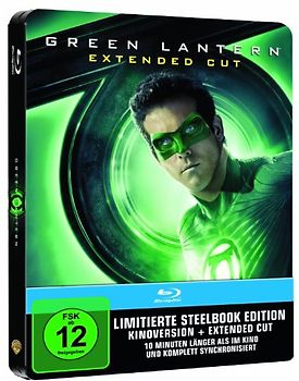 Green Lantern Extended Cut [Steelbook] Blu-ray Disc