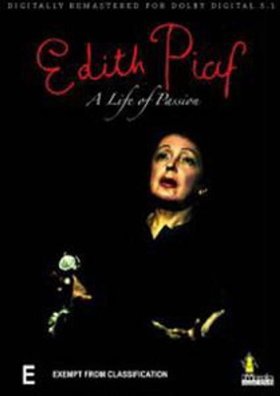 Edith Piaf - A Life of Passion DVD