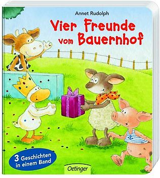 Vier Freunde vom Bauernhof