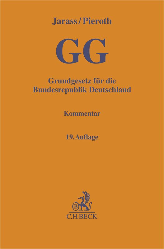 Grundgesetz für die Bundesrepublik Deutschland. GG