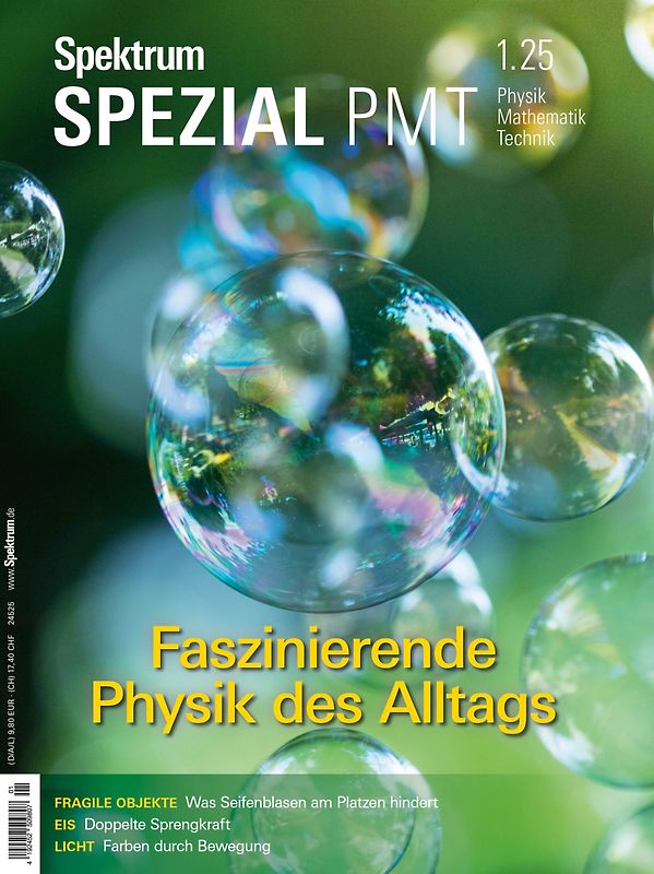Spektrum Spezial PMT 1/2025 - Faszinierende Physik des Alltags
