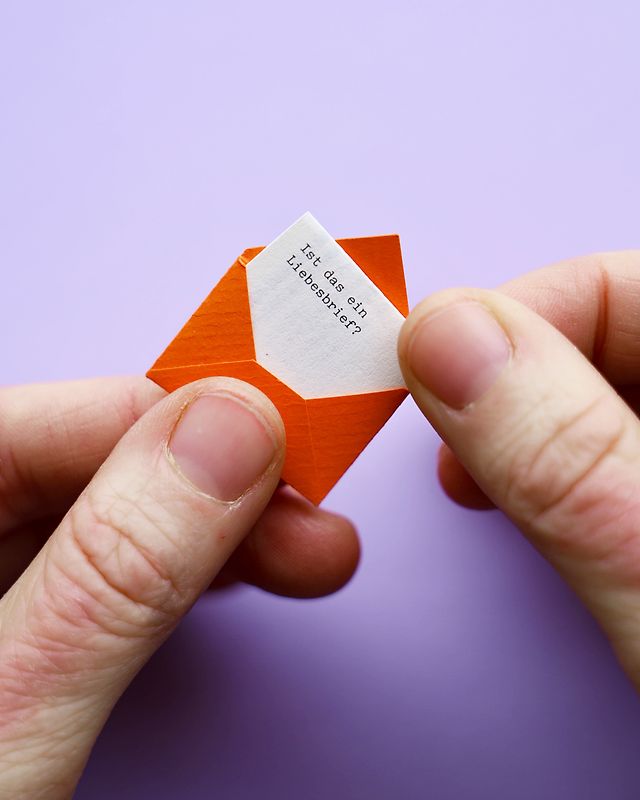 Ist das ein Liebesbrief?