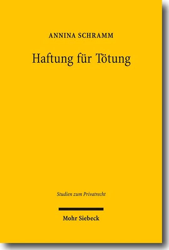Haftung für Tötung