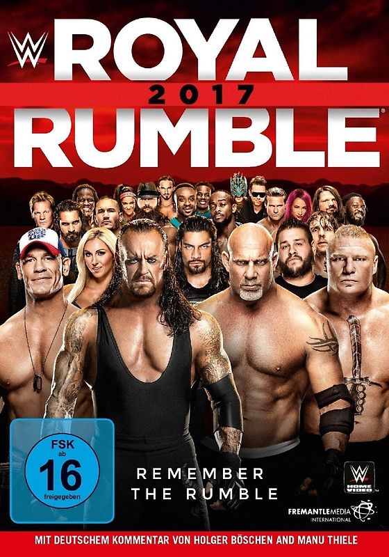 Royal Rumble 2017 DVD