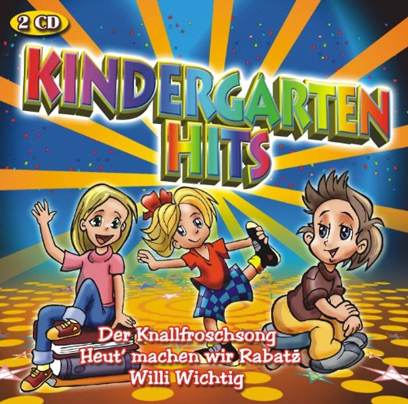 Knallfroschsong-Willi Wichtig und Viele Mehr - Kindergarten Songs - 2 CD