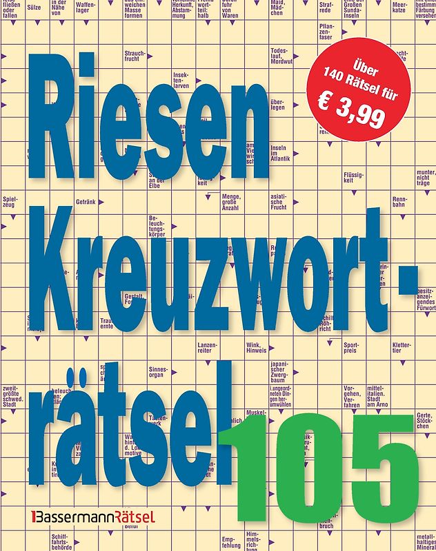 Riesen-Kreuzworträtsel 105