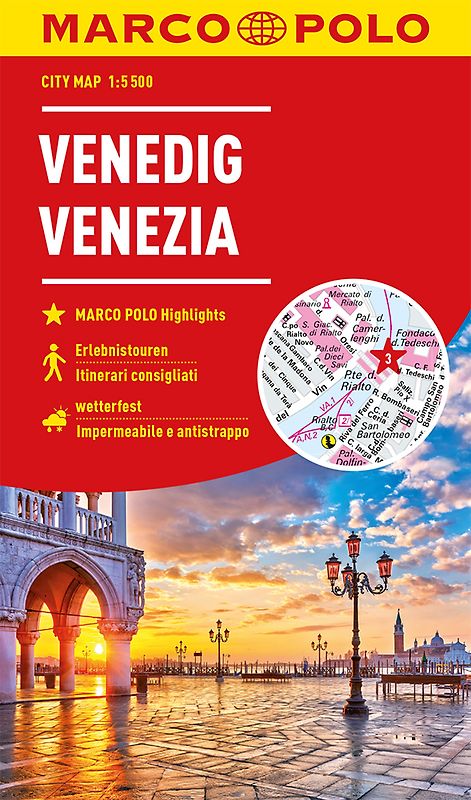 MARCO POLO Cityplan Venedig 1:5.500