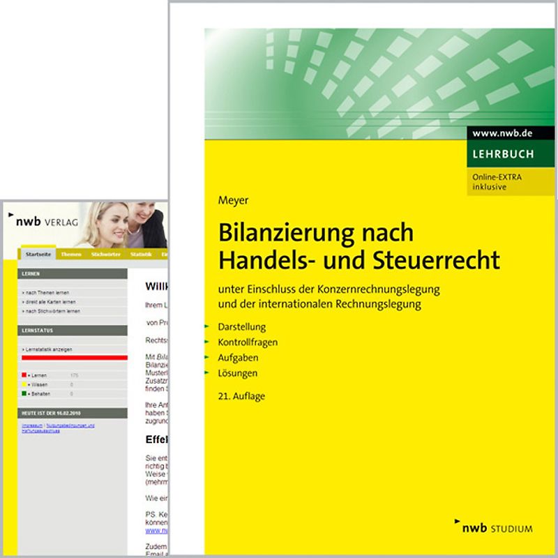 Paket Bilanzierung nach Handels- und Steuerrecht und BilanzTraining online