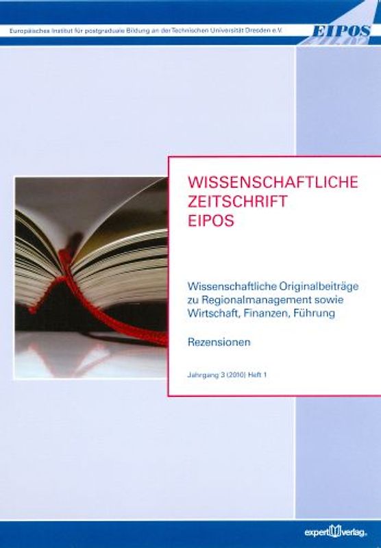 Wissenschaftliche Zeitschrift des Europäischen Instituts für postgraduale Bildung an der Technischen Universität Dresden e. V. – EIPOS –