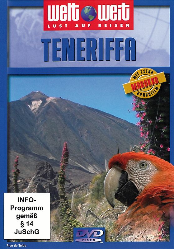 Teneriffa mit Bonusfilm Marokko (Reihe: welt weit) 1 DVD, Gesamtlänge: ca. 71 Minuten DVD