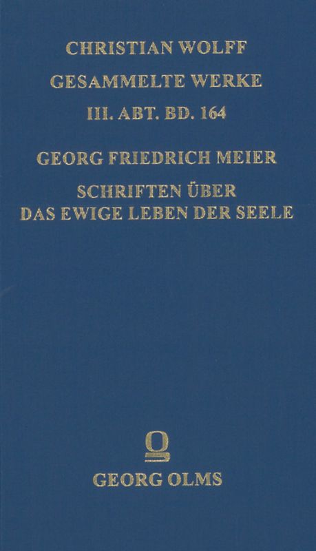 Schriften über das ewige Leben der Seele
