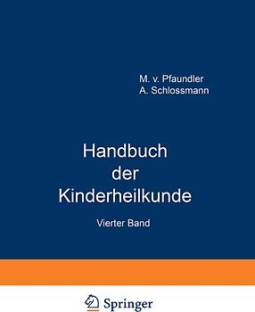Handbuch der Kinderheilkunde