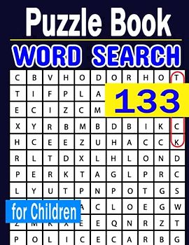 Puzzle Book Word Search for Children 133: Easy Words for Children to Improve Language Skills. Search and Find Books
