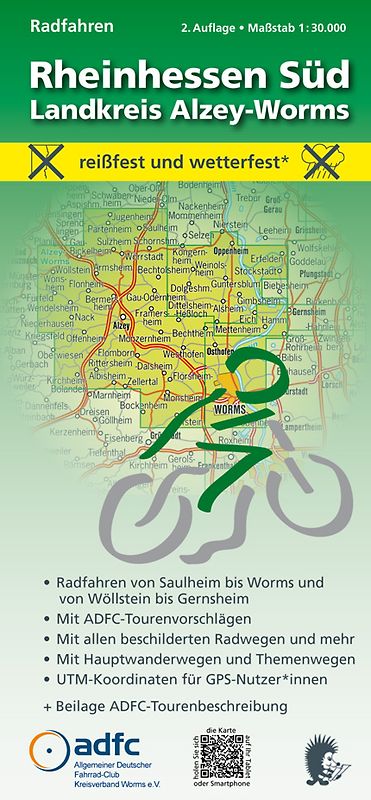 Radfahren - Rheinhessen Süd / Landkreis Alzey-Worms
