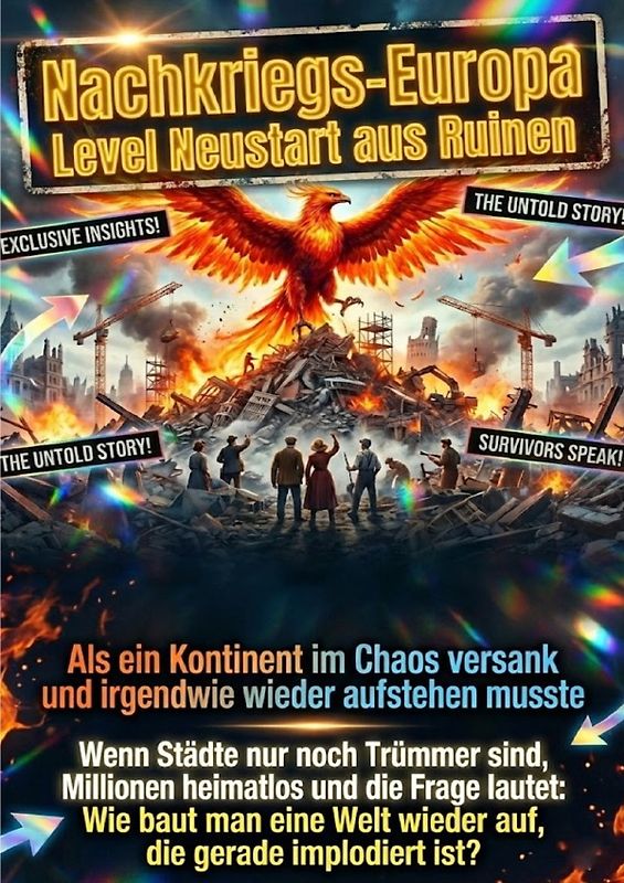 Nachkriegs-Europa Level Neustart aus Ruinen: Als ein Kontinent im Chaos versank und irgendwie wieder aufstehen musste