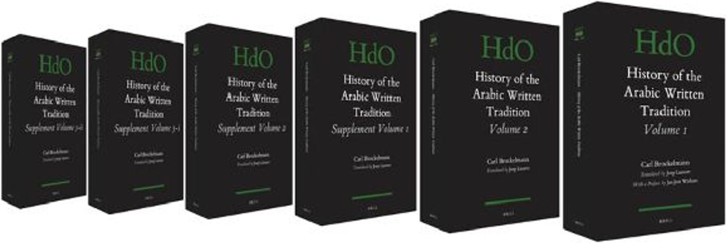 History of the Arabic Written Tradition Set