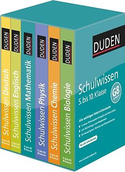 Duden Schulwissen 5. bis 10. Klasse (6 Bände)