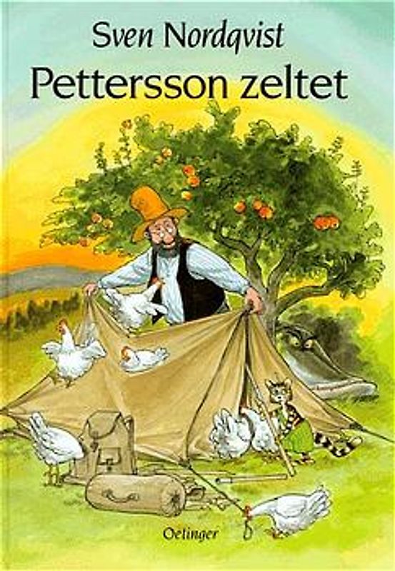 Pettersson und Findus. Pettersson zeltet