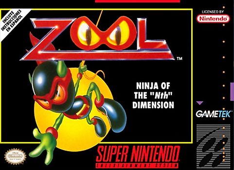 Zool - Ninja of the Nth Dimension Super Nintendo