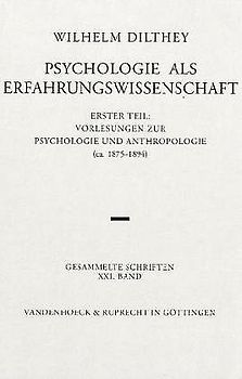 Psychologie als Erfahrungswissenschaft