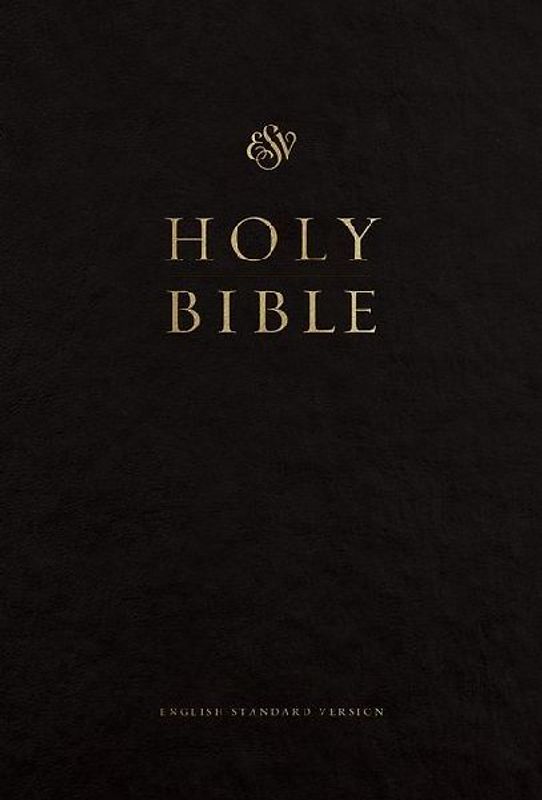 ESV Pew and Worship Bible, Large Print (Black)